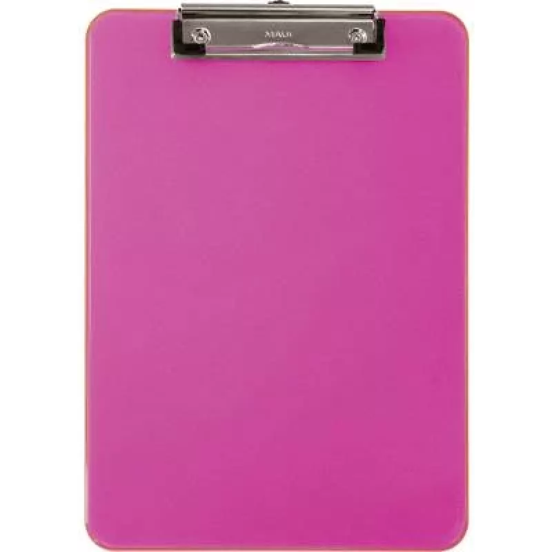 Maul Klemmbrett 2340621 Pink (transparent) (B x H x T) 226 x 318 x 15 mm (2340621)