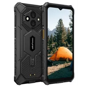 Robustes Smartphone UleFone RugKing 3 Pro — 16,7 cm (6,56 Zoll) HD+, Unisoc T7250 1,6 GHz, 8 GB RAM, 128 GB, 48 MP Dual, 5700 mAh, Dual SIM, USB-C, Schwarz