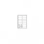 Avery - Polyester - klar - 99,1 x 38,1 mm 350 Etiketten (25 Blatt x 14) Etiketten (L7563-25)