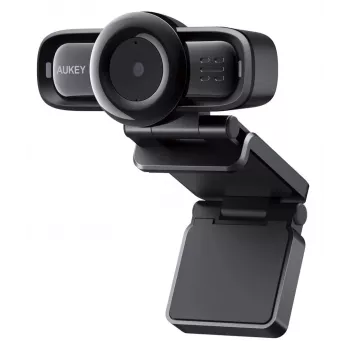 Webcam AUKEY PC-LM3 2 MP 1920 x 1080 Pixel USB 2.0 Schwarz