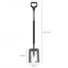 Schaufel Fiskars Ergonomic FS.S. 1025376 Grau — ergonomische Gartenschaufel, Fiskars 1070058