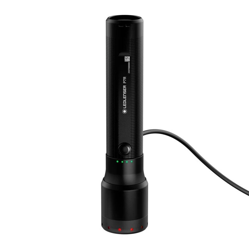 Handtaschenlampe Ledlenser P7R Schwarz wiederaufladbar LED 1000 Lumen, 3,7V 21700, IP68, 159 mm, 360 g
