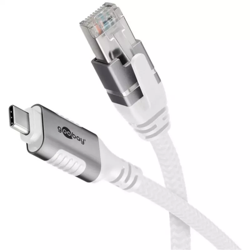 Goobay 74177 - Netzwerkadapter Kabel USB 3.1 Type C Gigabit Ethernet 3 m - Network Card - 1.000 Mbps (74177)