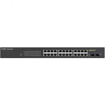 Zyxel GS1900-24HP Managed Gigabit Ethernet (10/100/1000) 1U Schwarz