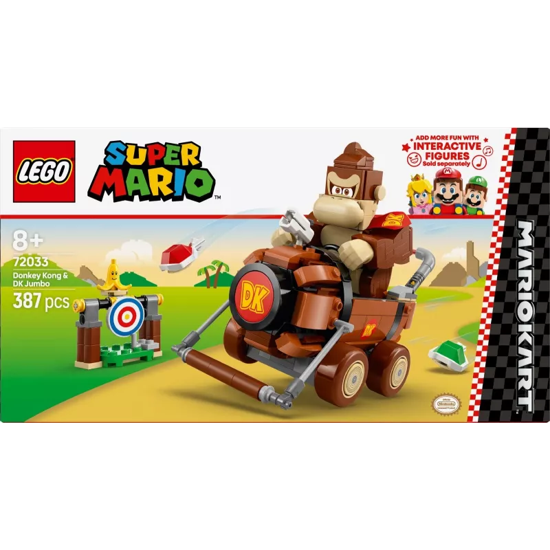 Building Blocks Super Mario 72033 Mario Kart – Donkey Kong und DK Jumbo