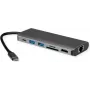 Dockingstation ROLINE 12021123 USB 3.2 Gen 1 Typ-C Grau Ethernet 1000 Mbit/s