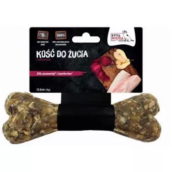 Kauknochen SYTA MICHA Puppy 13,5 cm — Zahnpflege-Kaustreifen für Welpen, Rindfleischgeschmack, glutenfrei, ohne Konservierungsstoffe
