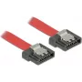 SATA-Kabel DeLOCK 83833 0,2 m SATA 7-polig Rot