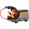 Personenzug BRIO 63604700 orange-schwarz, Holzspielzeugzug-Set, kompatibel mit BRIO-Schienen