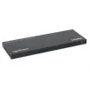 Manhattan 4K@60Hz 8-Port HDMI-Splitter mit Downscaling, verteilt ein HDMI-Eingangssignal auf acht HDMI-Ausgänge (1x8), 18G, EDID-Schalter für Downscaling, Schwarz