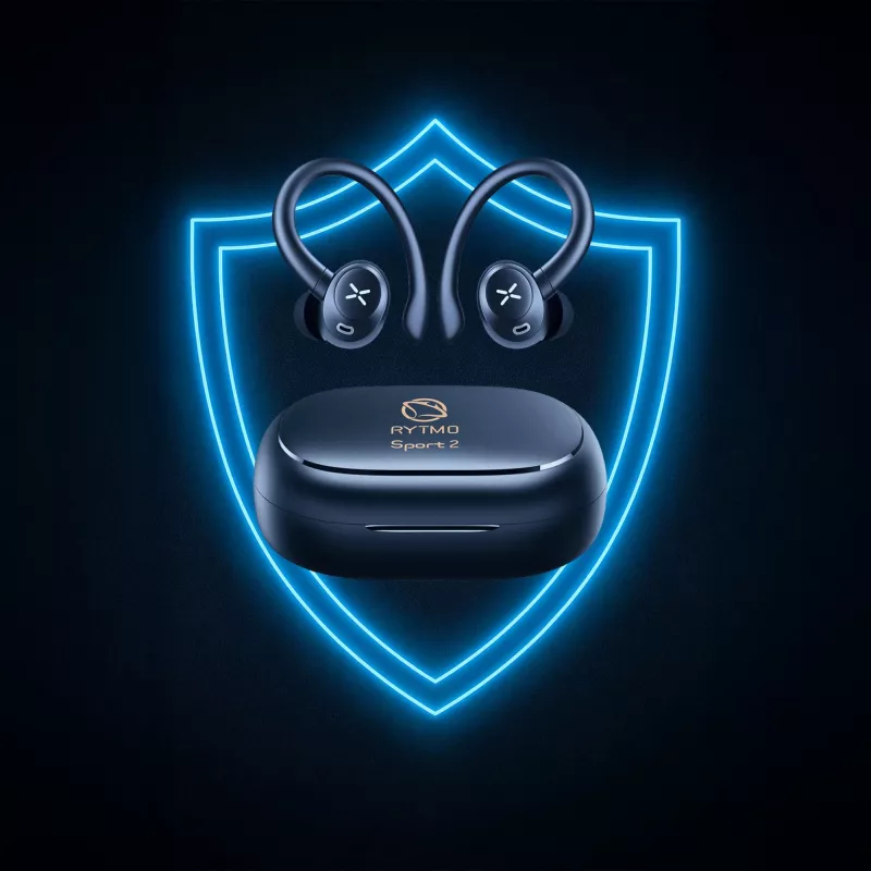 Kabellose Sport-Ohrhörer MANTA Rytmo Sport 2 MATWS012BK — True Wireless, In-Ear, Schwarz