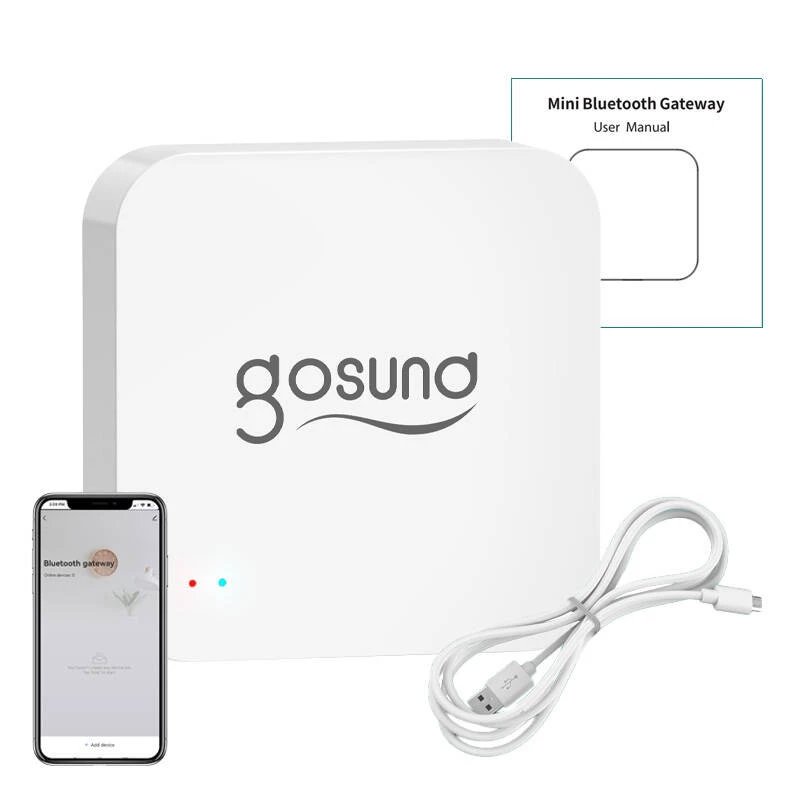 Gateway Gosund G2 — Smartes Bluetooth BLE Wi‑Fi Mesh Gateway mit Tuya Alarmfunktion
