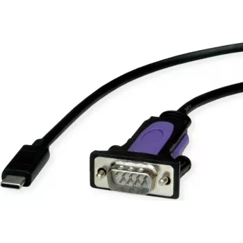 ROLINE Konverter-Kabel USB-C - Seriell, FTDI Chipsatz, 1,8 m (12.02.1170)