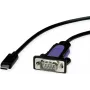 ROLINE Konverter-Kabel USB-C - Seriell, FTDI Chipsatz, 1,8 m (12.02.1170)
