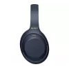 Kopfhörer Sony WH1000XM4L.CE7, circumaural, kabelgebunden & kabellos (Bluetooth, USB-C), blau, Kopfbügel-Trageweise