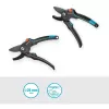 GARDENA Gartenschere PremiumCut Flex 12250-20 mit ergonomischem Griff und Leichtbauweise