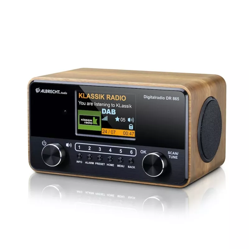 Albrecht DR 865 Senior Digital Radio (geöffnete Verpackung)