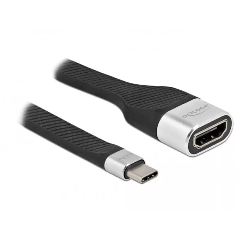 FPC Flachbandkabel DeLOCK USB Type-C auf HDMI 86933