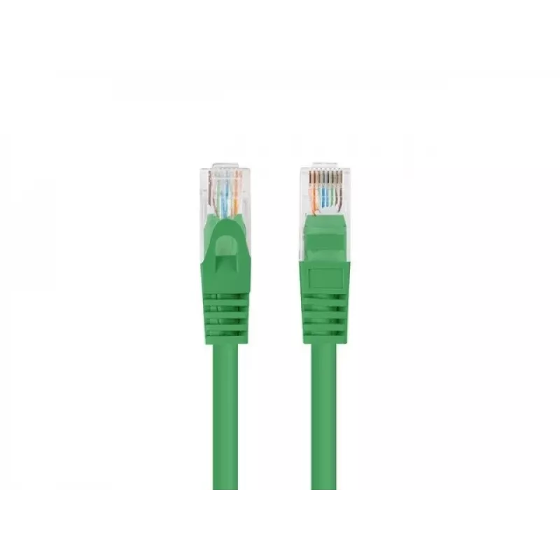 Fluke Passed Lanberg Patchkabel Cat.6 UTP 2m grün 10er-Pack