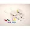 Zebra Clips zur Verwendung mit QuickClip-Armbändern Rot
