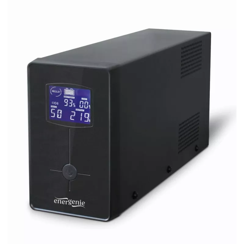 Gembird EG-UPS-035 USV (Unterbrechungsfreie Stromversorgung) Line-Interactive 2 kVA 1200 W 5 AC-Ausgänge