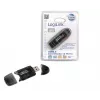 Kartenleser LOGILINK CR0007 USB 2.0 für SD/MMC, schwarz, bis zu 480 Mbit/s