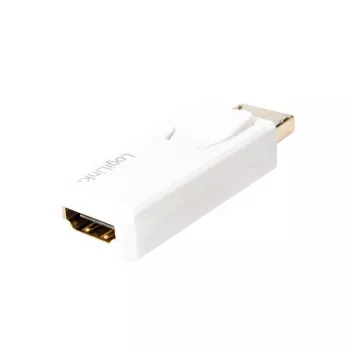 Cable Gender Changer LogiLink CV0100 DisplayPort to HDMI White