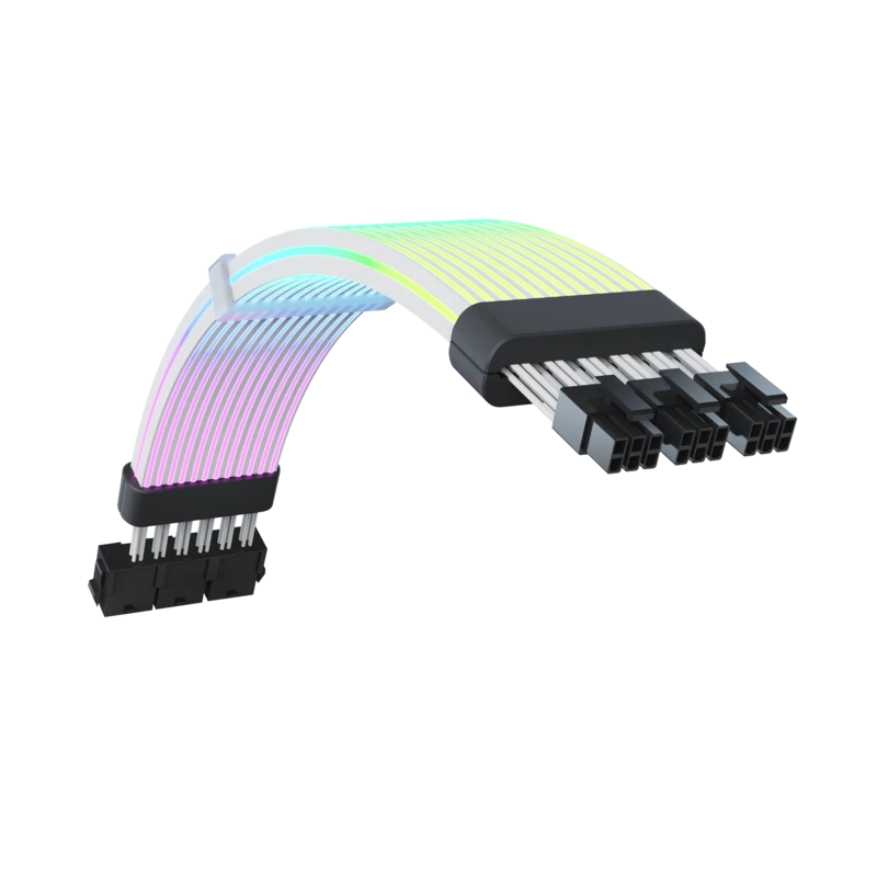 Gamemax | PSU-Verlängerungskabel | VGA 3x8PIN-B | Schwarz