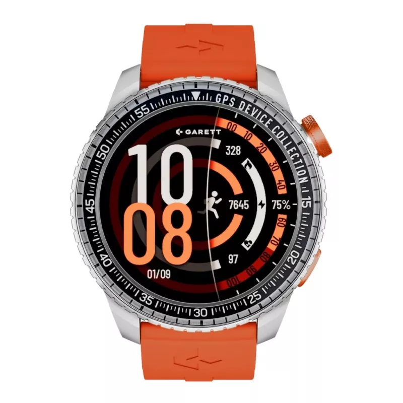 Smartwatch Garett Compass GPS silber — Garett Compass GPS srebrny
