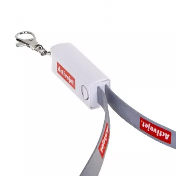 Activejet-Lanyard mit Ladekabel 3-in-1 Handy-Ladegerät