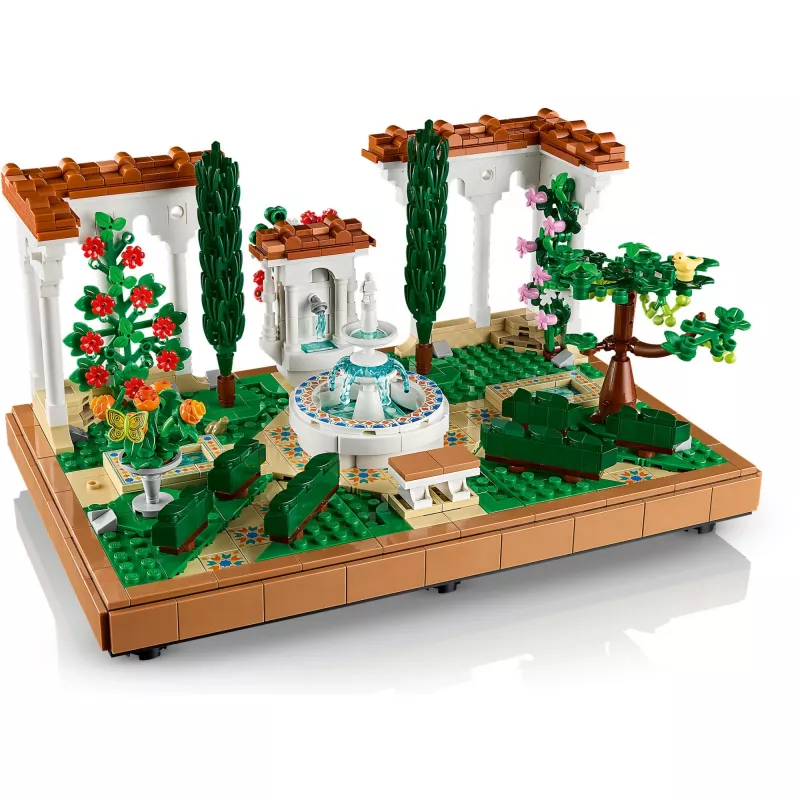 LEGO ICONS 10359 Springbrunnen-Garten