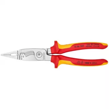 Knipex 13 86 200 Zange Flachrundzange