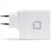 DICOTA D31983 Ladegerät für Mobilgeräte und Laptops, Weiß, AC-Schnellladung, Induktiv