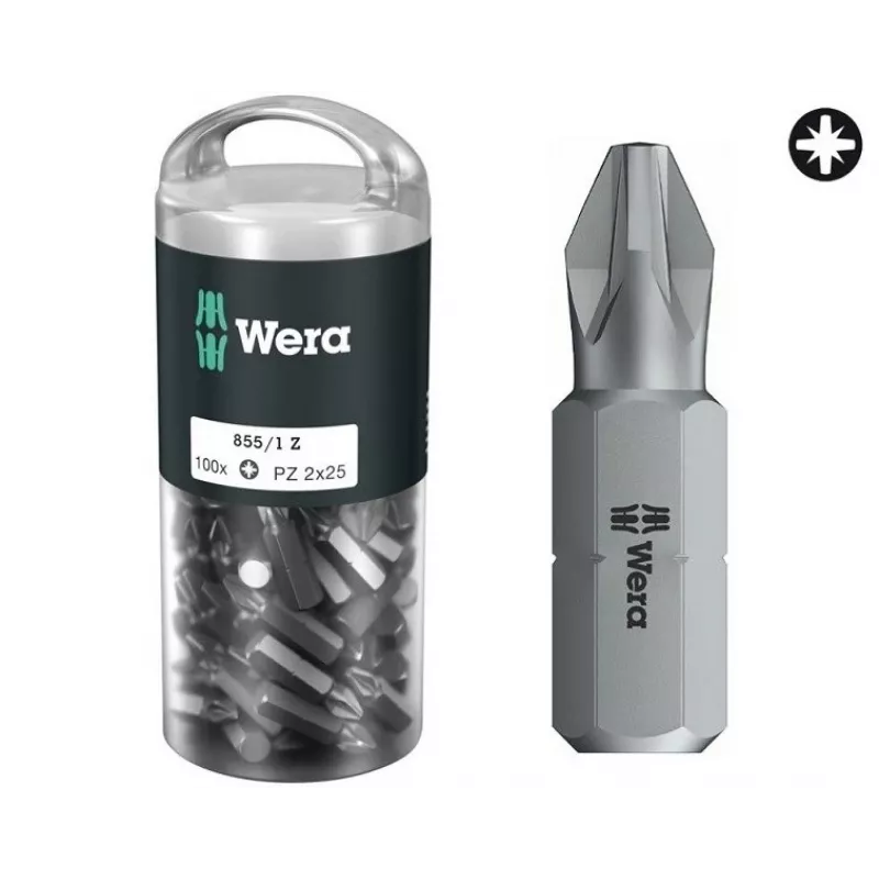 Schraubendreher-Bitsatz Wera 855/1 Z DIY 100 SiS