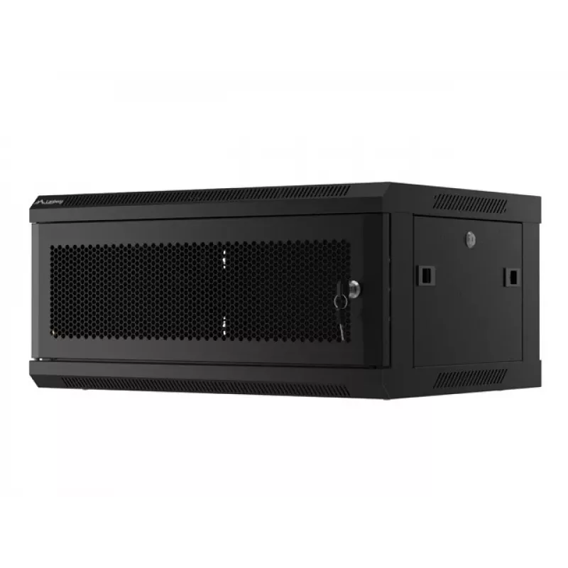 Lanberg WF01-6404-23B Rack-Schrank 4U Wandmontage Schwarz