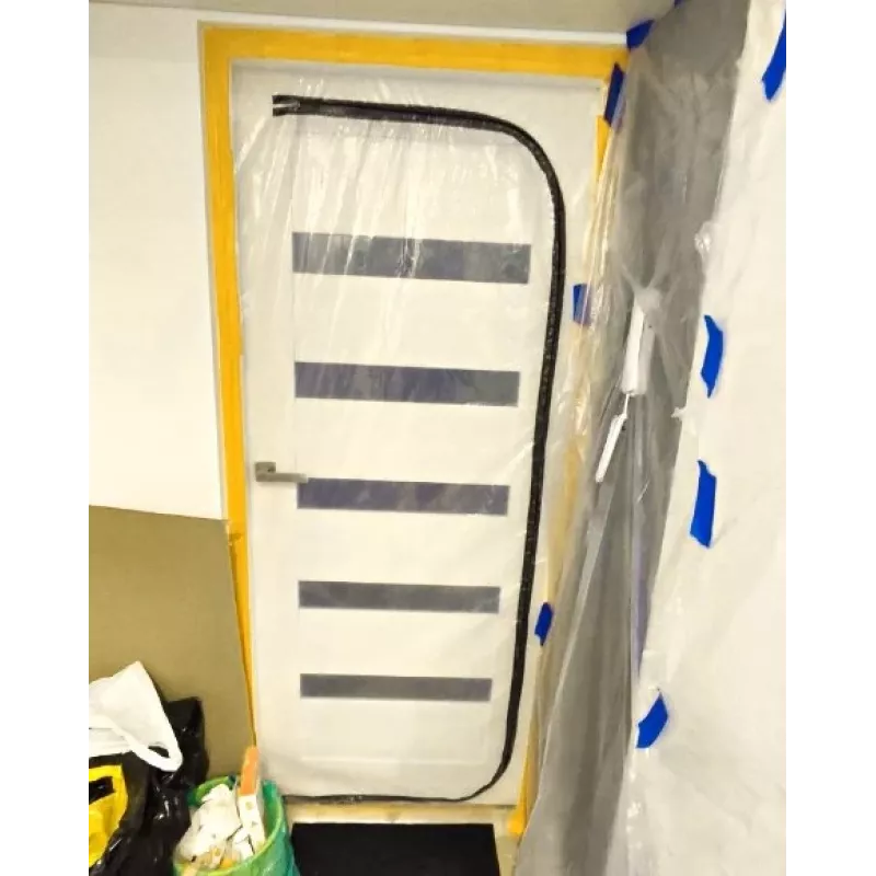 Staubschutztür Renovierung, Staubvorhang 220X110 Tür