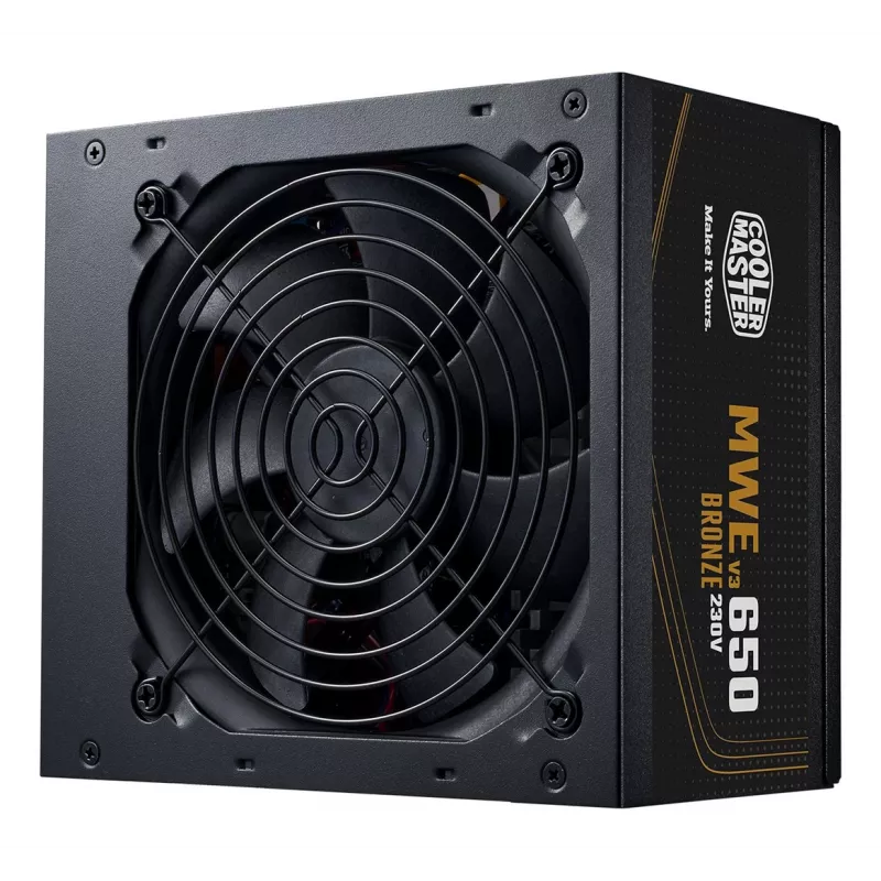 Cooler Master MWE Bronze 650 V3 230V Computer-Netzteil 650 W 24-pin ATX ATX Schwarz
