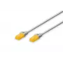 Netzwerkkabel Digitus CAT 6A U/UTP RJ-45 Cat6a 2m Grau