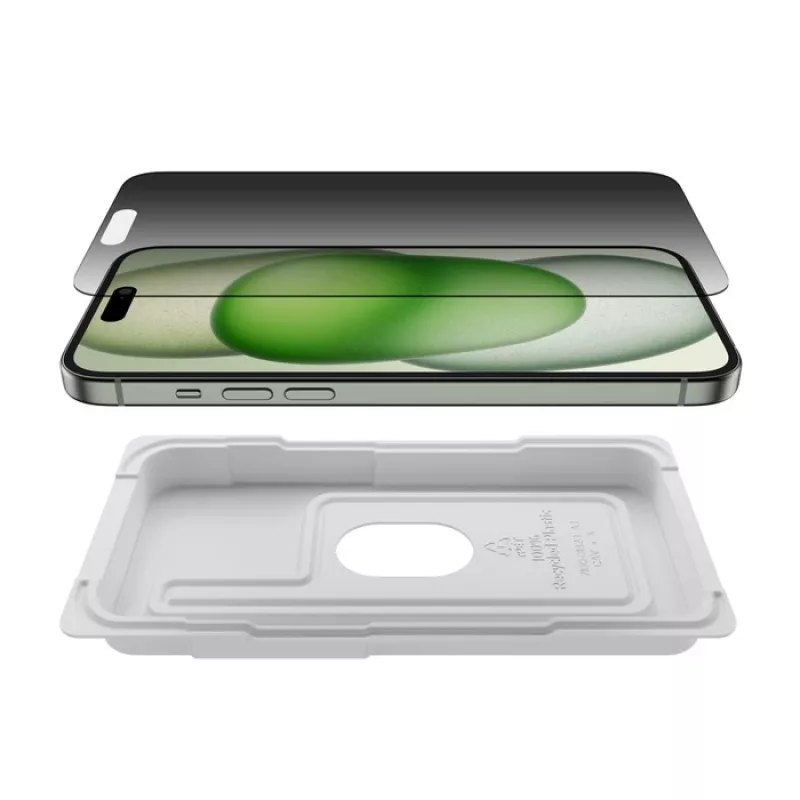 Privatsphäre-Displayschutz Belkin OVA168HQ für iPhone 16 Plus Antibakteriell Schlagfest