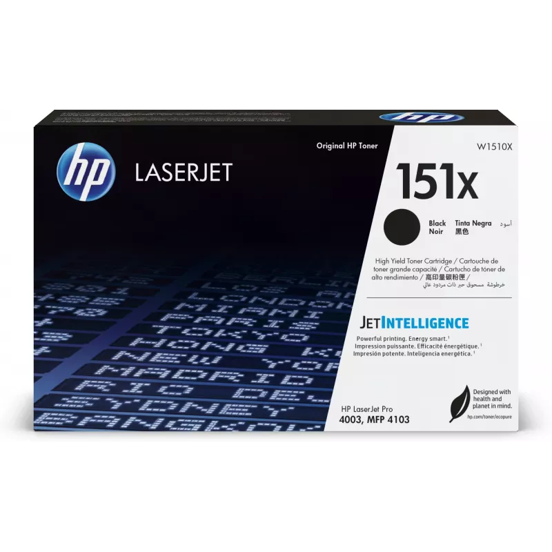 HP W1510X Druckerverbrauchsmaterial Schwarz