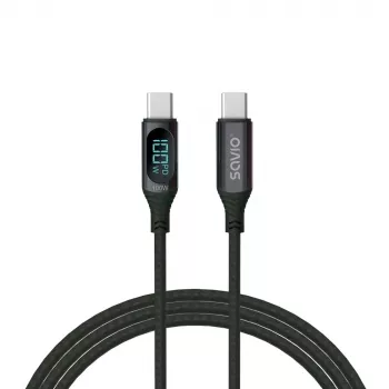 Savio USB-C - USB-C-Kabel CL-174 1m schwarz USB 3.2 Gen 1