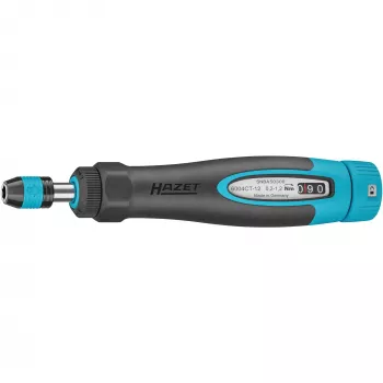 Drehmomentschraubendreher 6004CT-12 (schwarz/blau, 0,2 – 1,2 Nm, 1/4 Bit-Aufnahme, runder Griff)