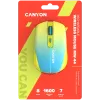CANYON Maus MW-44 Wireless Charge Gelb Blau