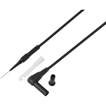 VOLTCRAFT MSL-520 schwarz Prüfleitung 4-mm-Stecker Prüfnadel 0,7 mm 1,5 m Schwarz 1 Stück