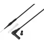 VOLTCRAFT MSL-520 schwarz Prüfleitung 4-mm-Stecker Prüfnadel 0,7 mm 1,5 m Schwarz 1 Stück