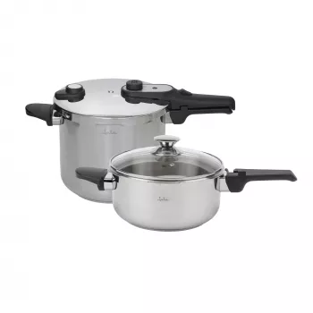 Kochtopf-Set Jata HOLL2547 — Edelstahl-Topf- und Pfannen-Set (Modell HOLL2547)