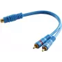 ShiverPeaks Cinch-Verlängerungskabel 40053 — analoges RCA-Audiokabel, Stereo, 2 Stecker