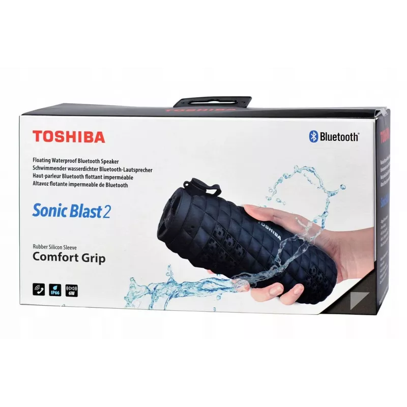 Tragbarer Lautsprecher Toshiba Sonic Blast 2 TY-WSP80 Schwarz