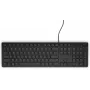 Kabelgebundene Full-Size-Tastatur Dell KB216 — QWERTY Nordic-Layout, schwarz, USB