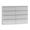 Topeshop M8 140 BIEL Kommode
